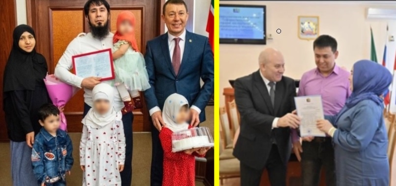 Вручение жилищного сертификата семьям бывших мигрантов в Нижнекамске и в Хабаровске