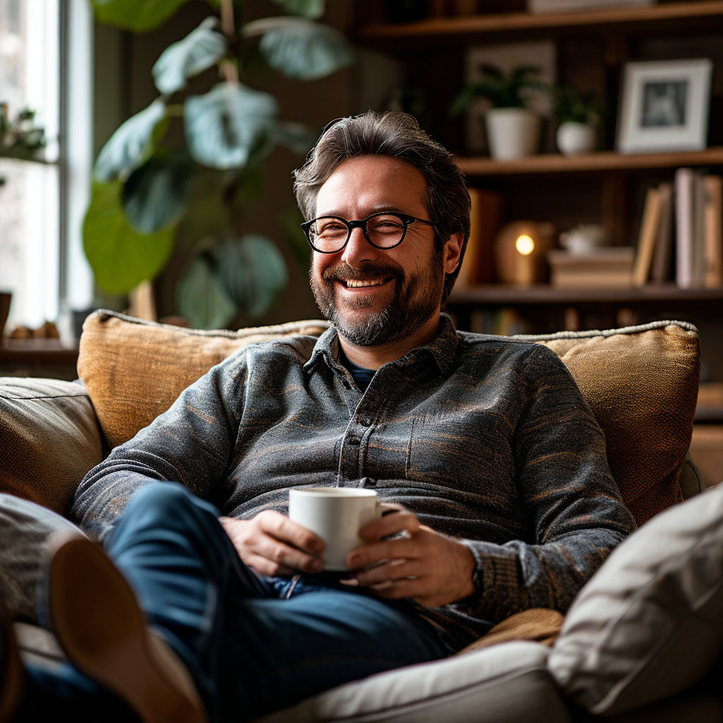 Йога на диване — идеальный способ расслабиться и позаботиться о себе без лишних усилий!