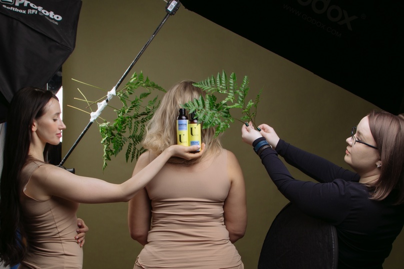 Рекламная съемка для бренда органической косметики U