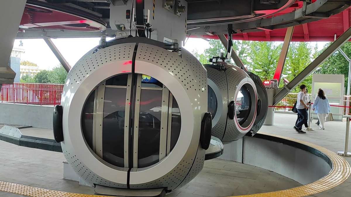 Канатная дорога на ВДНХ