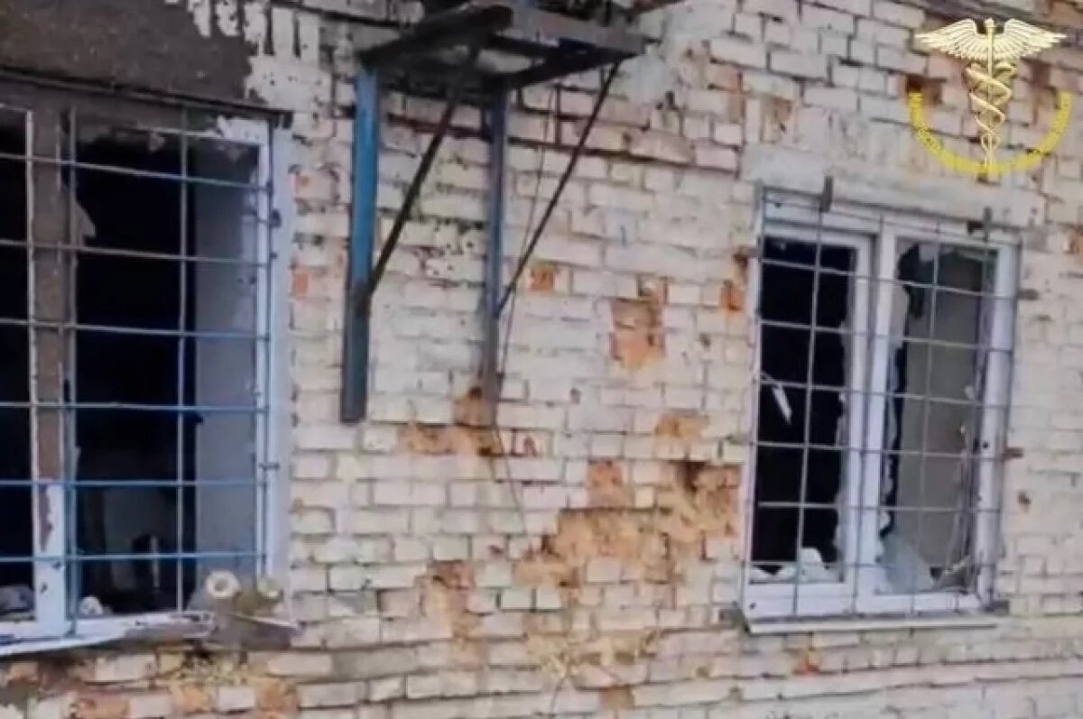    Дроны ВСУ повредили отделение больницы в Каменке-Днепровской