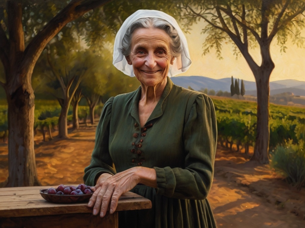 Жанна Кальман в художественном образе.