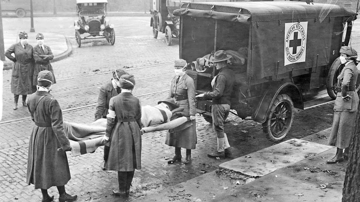 Эпидемия испанского гриппа периода Первой Мировой войны