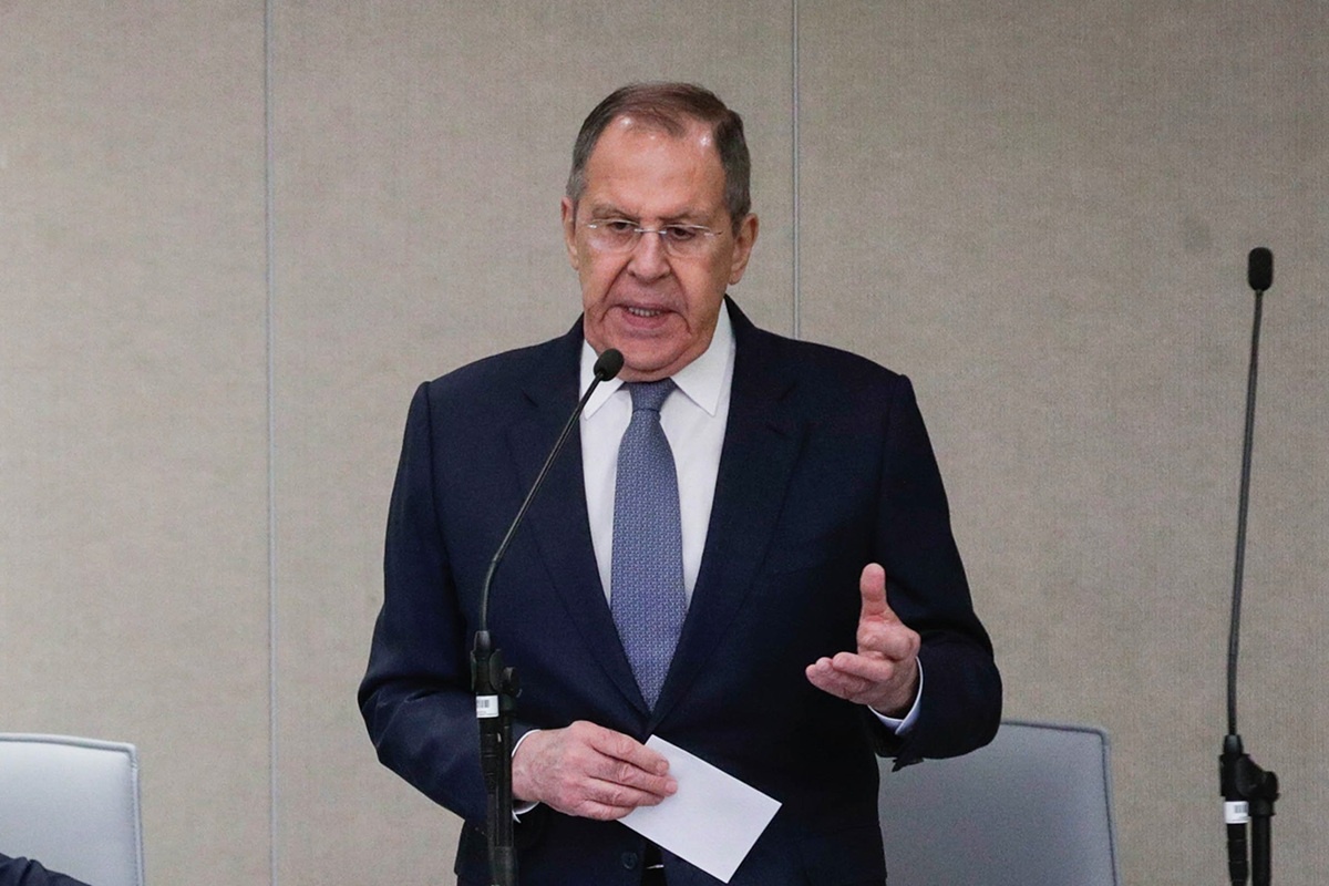 Глава МИД РФ: сначала нужно разобраться с дискриминацией на Украине.  Фото: Фото: пресс-служба Государственной Думы Федерального Собрания Российской Федерации / duma.gov.ru