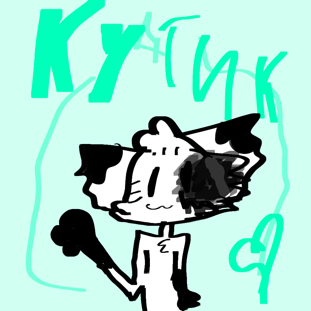 Появилась чёлка <3 вместо пятна 