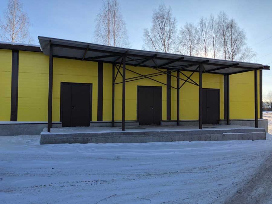 БЫСТРОВОЗВОДИМЫЙ ПРОДУКТОВЫЙ МАГАЗИН 18 Х 42 Х 5.2 В Г. НИЖНИЙ ТАГИЛ, РОССИЯ