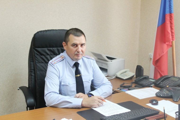 Андрей Алексеев вышел на пенсию с должности начальника отдела полиции в Притоболье. Фото: УМВД России по Курганской области