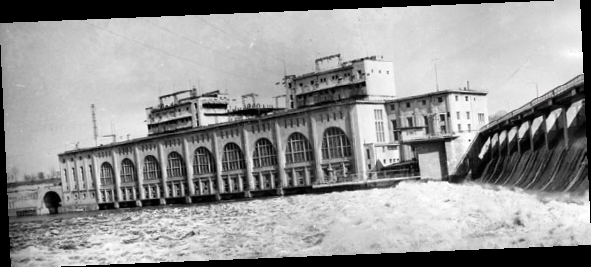 Волховская ГЭС, 1940 год
