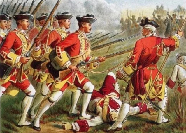 Британская пехота XVIII века (militaryhistorynow.com)