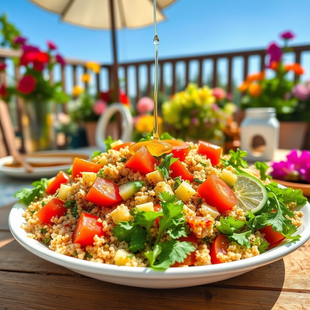 салат табуле с булгуром