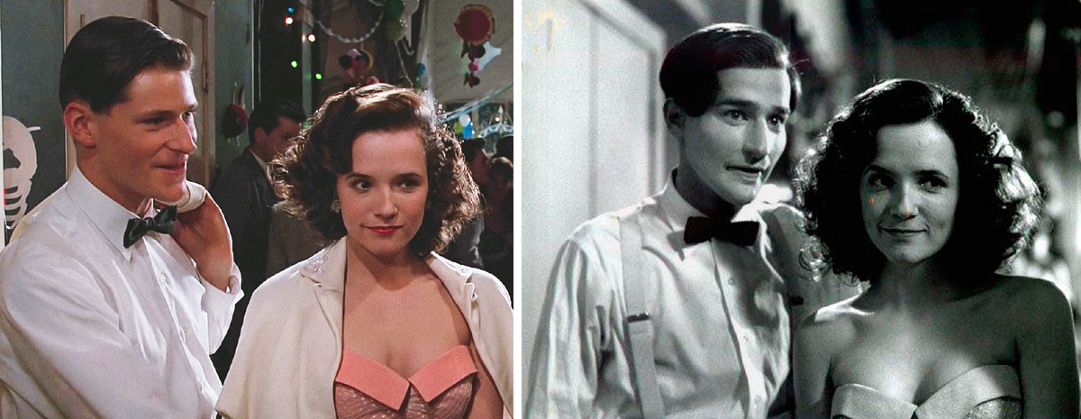 Слева - Гловер в первой части, а справа уже не Гловер во второй