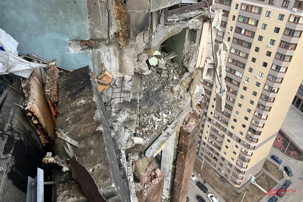    Квартира в Раменском, пострадавшая от БПЛА.