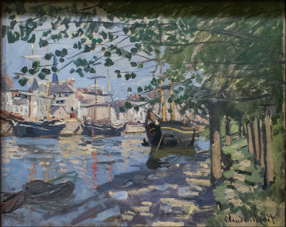 Клод Моне. Сена в Руане. 1872