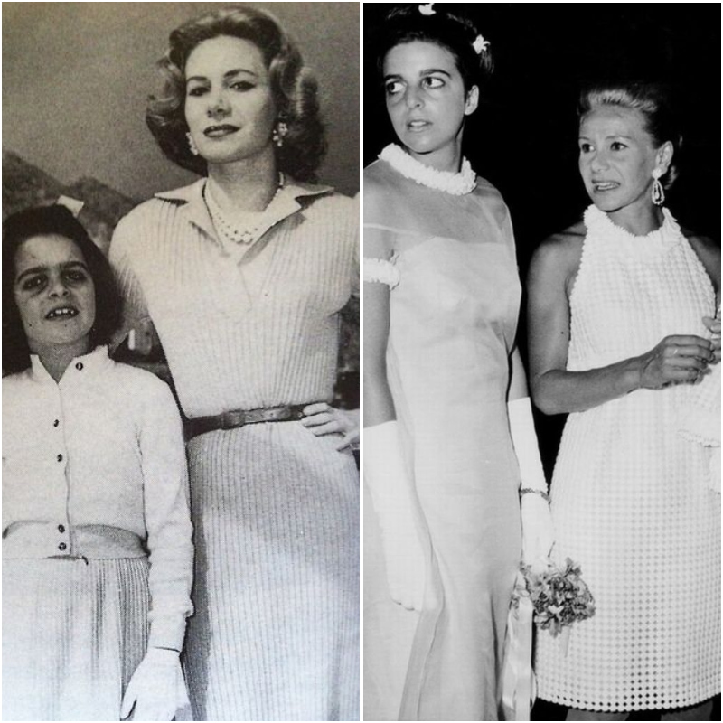 Кристина с мамой Афиной