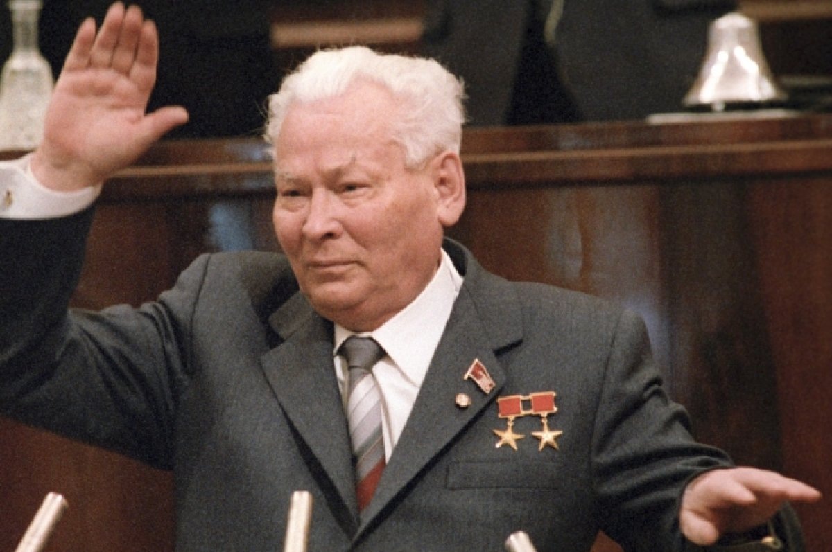 Константин Устинович Черненко. Фото из Интернет.