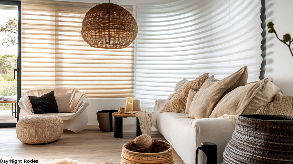 Рулонные шторы «День-Ночь»: Регулируйте свет и стиль легко – РДО жалюзи от производителя в Москве