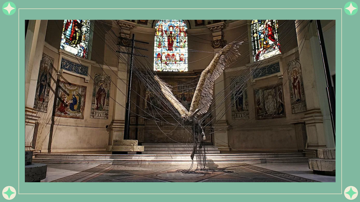 Инсталляция «Утренняя звезда» художника Пола Фрайера (из публичных источников)