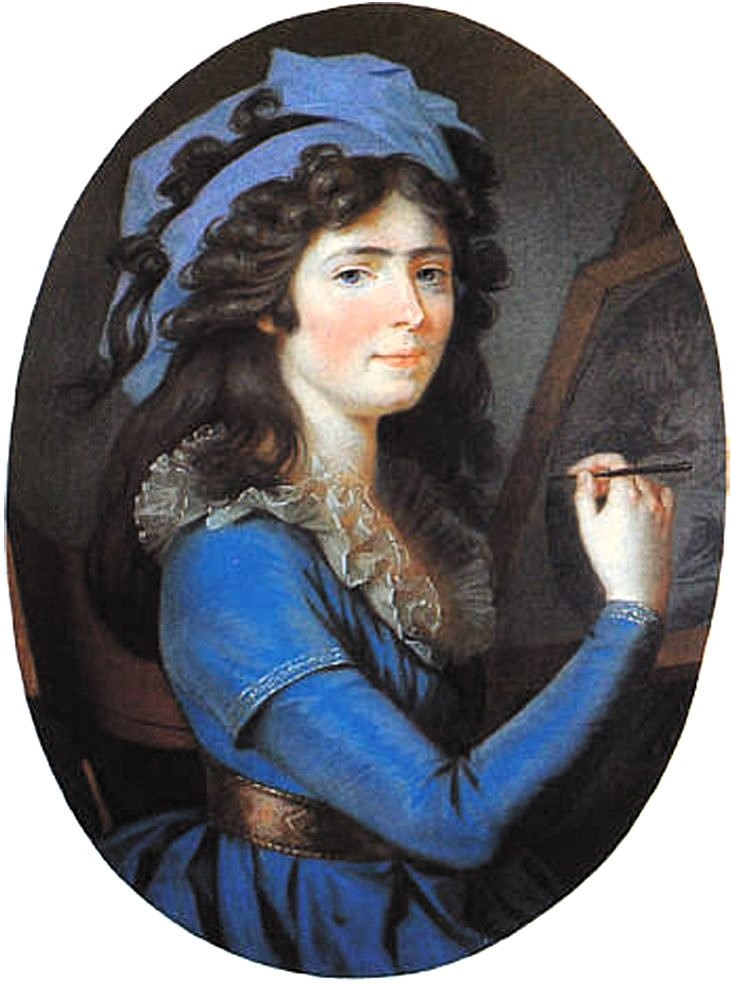 Принцесса Каролина Баденская, худ. Филипп Якоб Беккер, 1797 год 