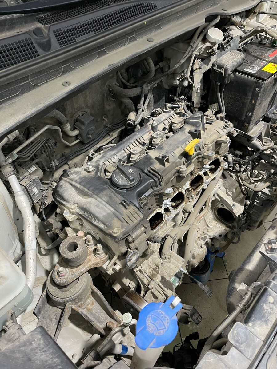 Под капотом Kia Sportage двигатель 2.0 G4NA