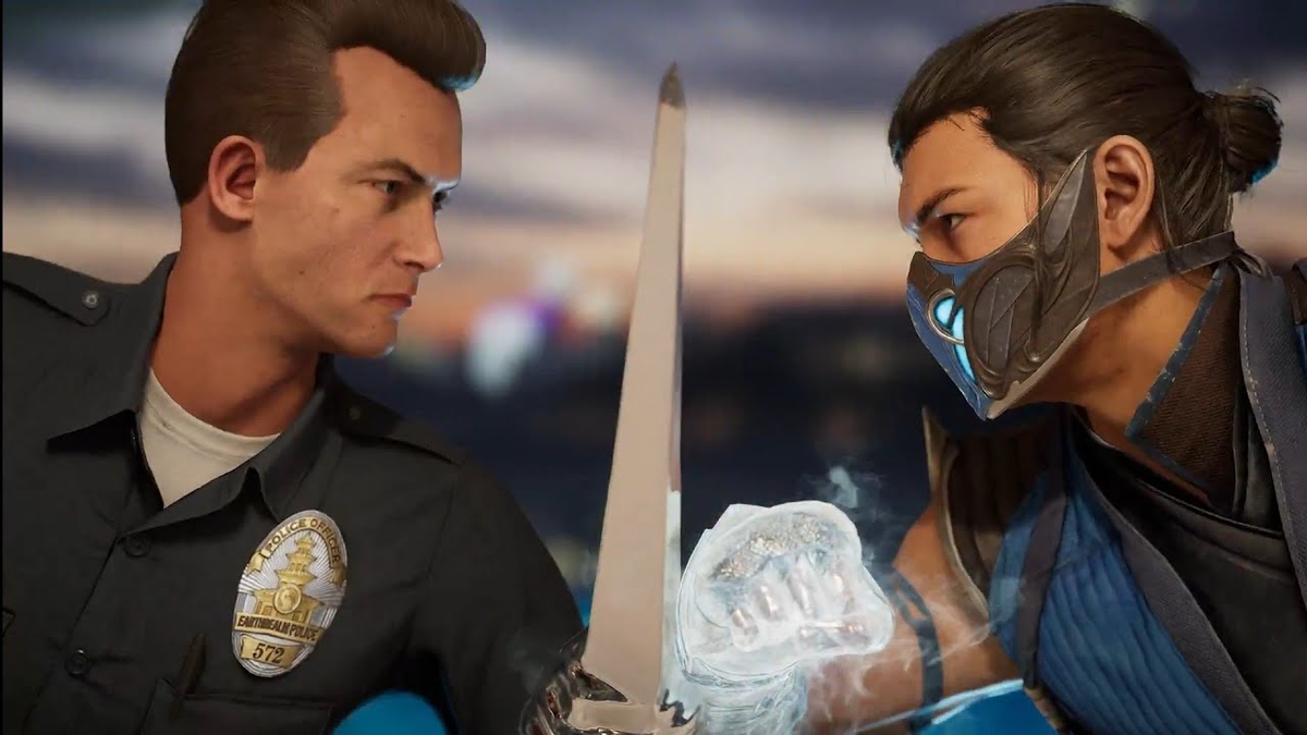 Вышел геймплейный трейлер терминатора T-1000 в Mortal Kombat 1