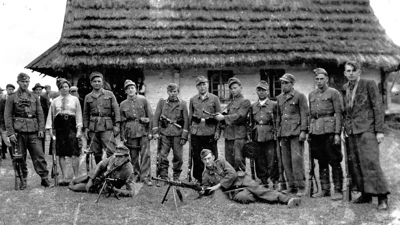 Бойцы УПА во время войны