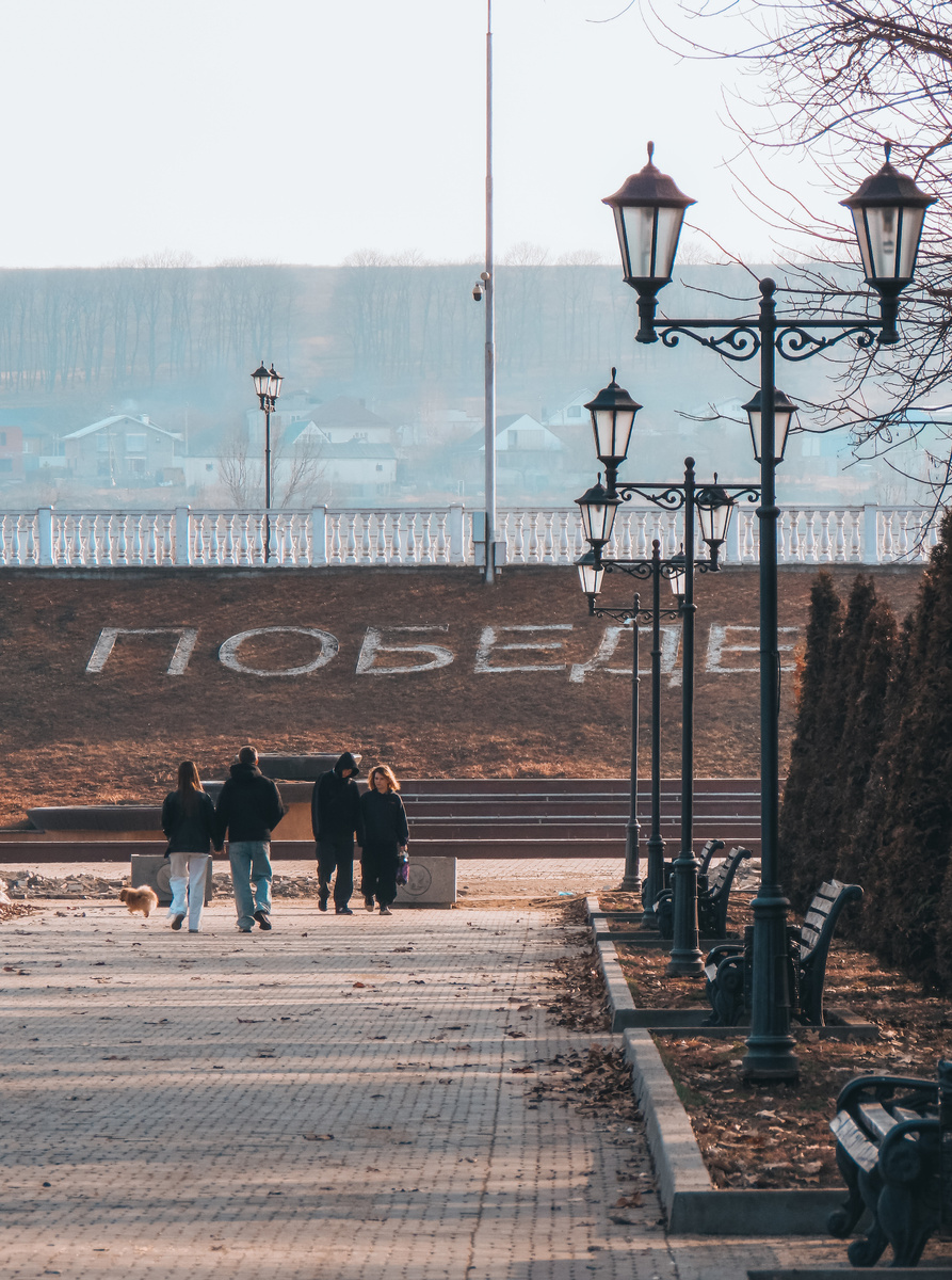 Парк Победы на Новопятигорском озере (март 2025 года)