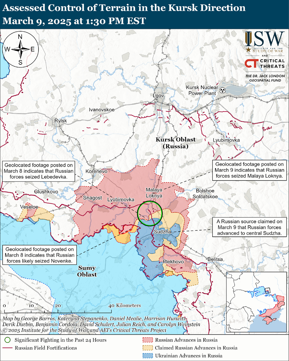 Источник: Американский Институт Изучения Войны. 