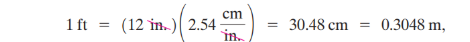 Значение является точным. Обратите внимание на сокращение единиц измерения длины - дюймов, мы зачеркнули их красным. Теперь можно переписать это выражение, чтобы найти количество футов в одном метре.