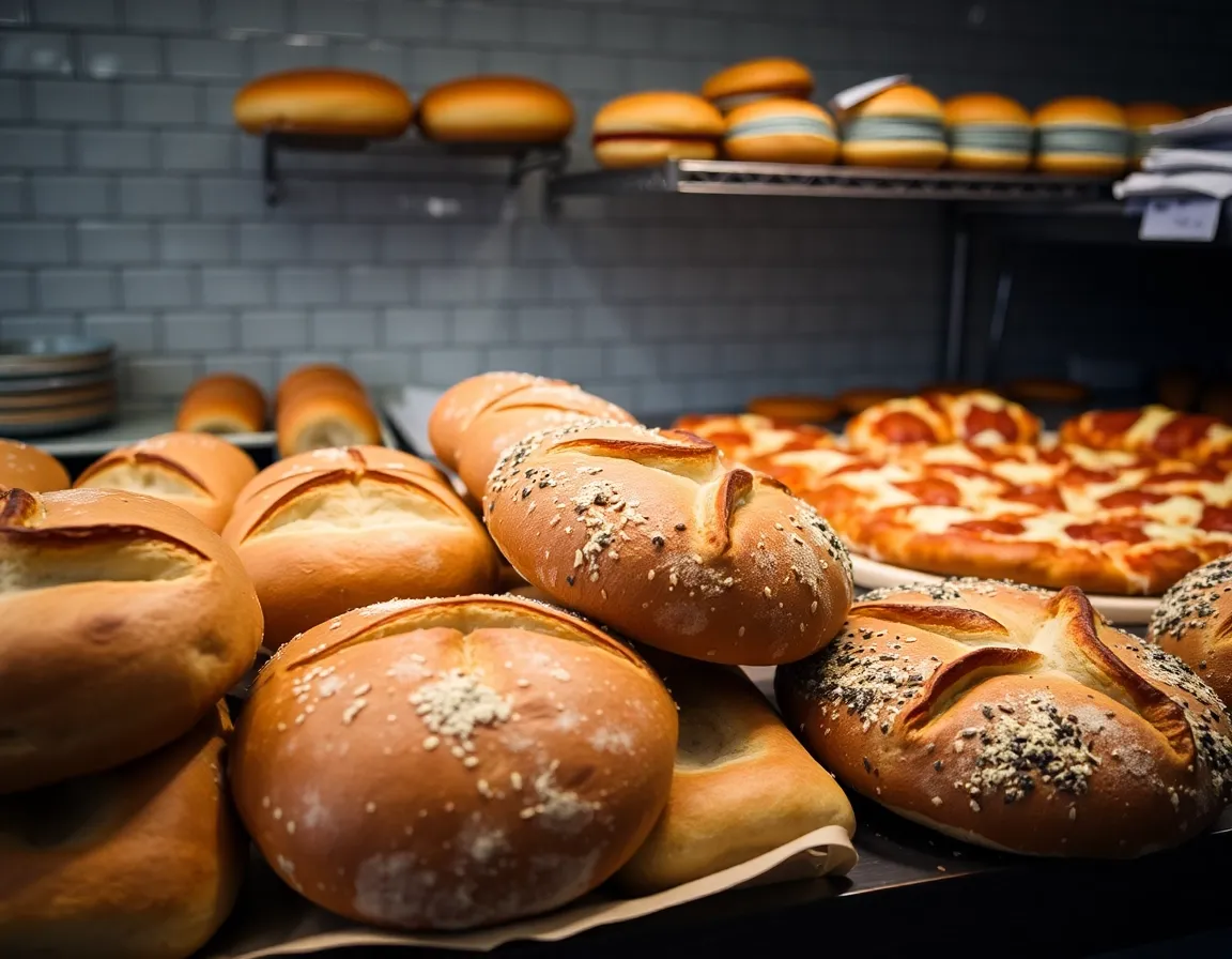 Разнообразные виды хлеба