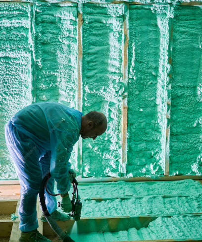 Работа по утеплению пенополиуретаном