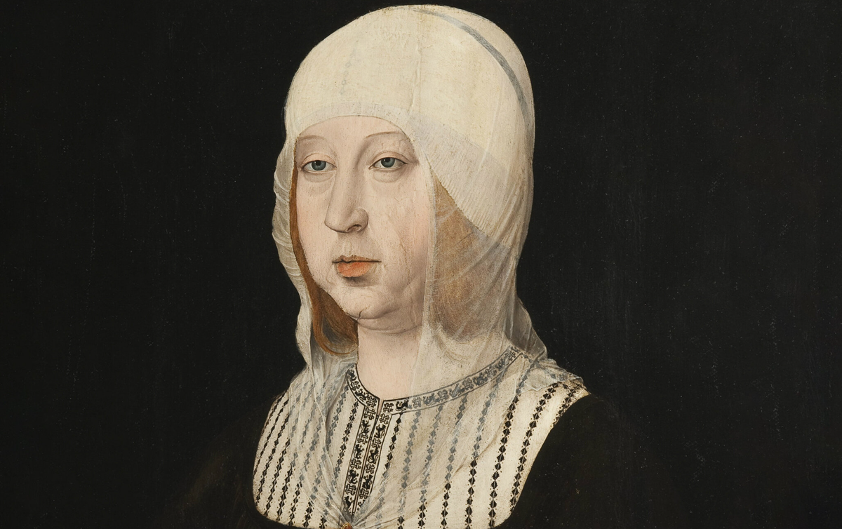 Juan de Flandes "Retrato de Isabel de Castela" / Real Academia de História, Madrid, Espanha