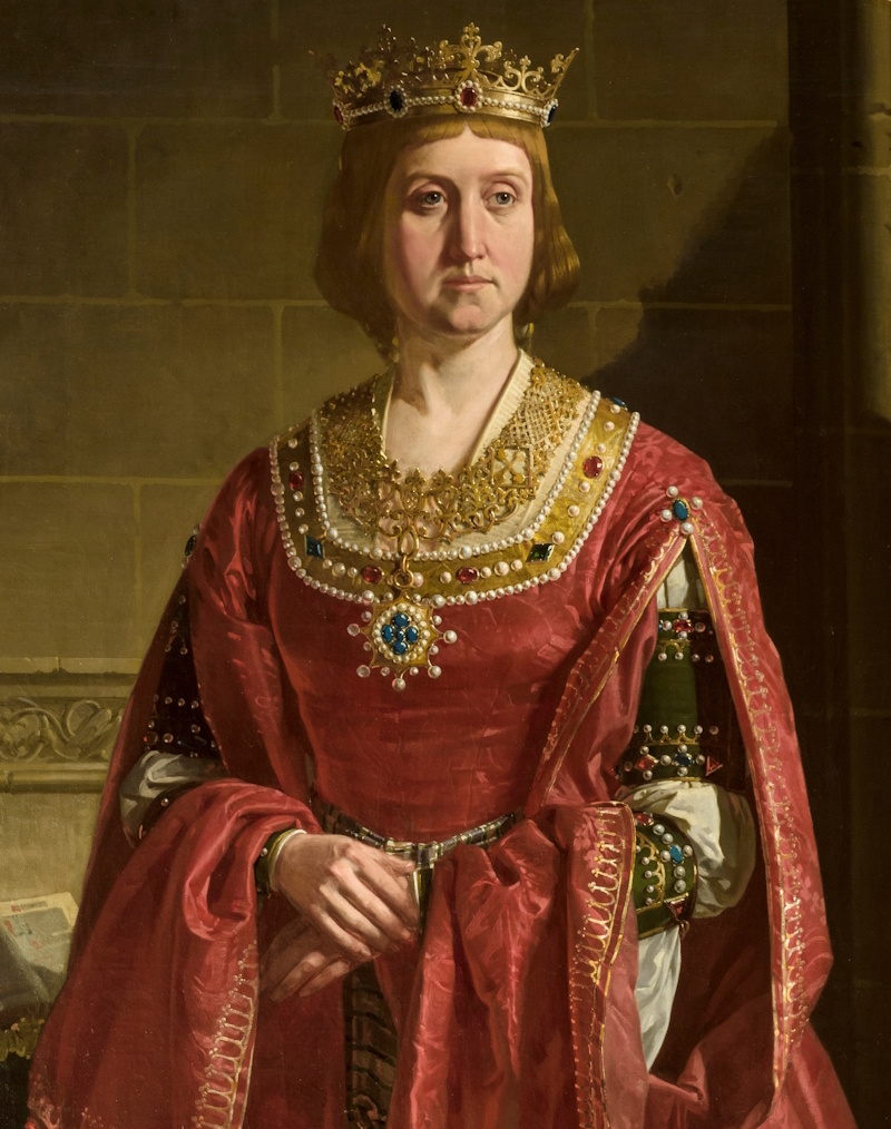 Joaquin Becker "Retrato da Rainha Isabel I de Castela"