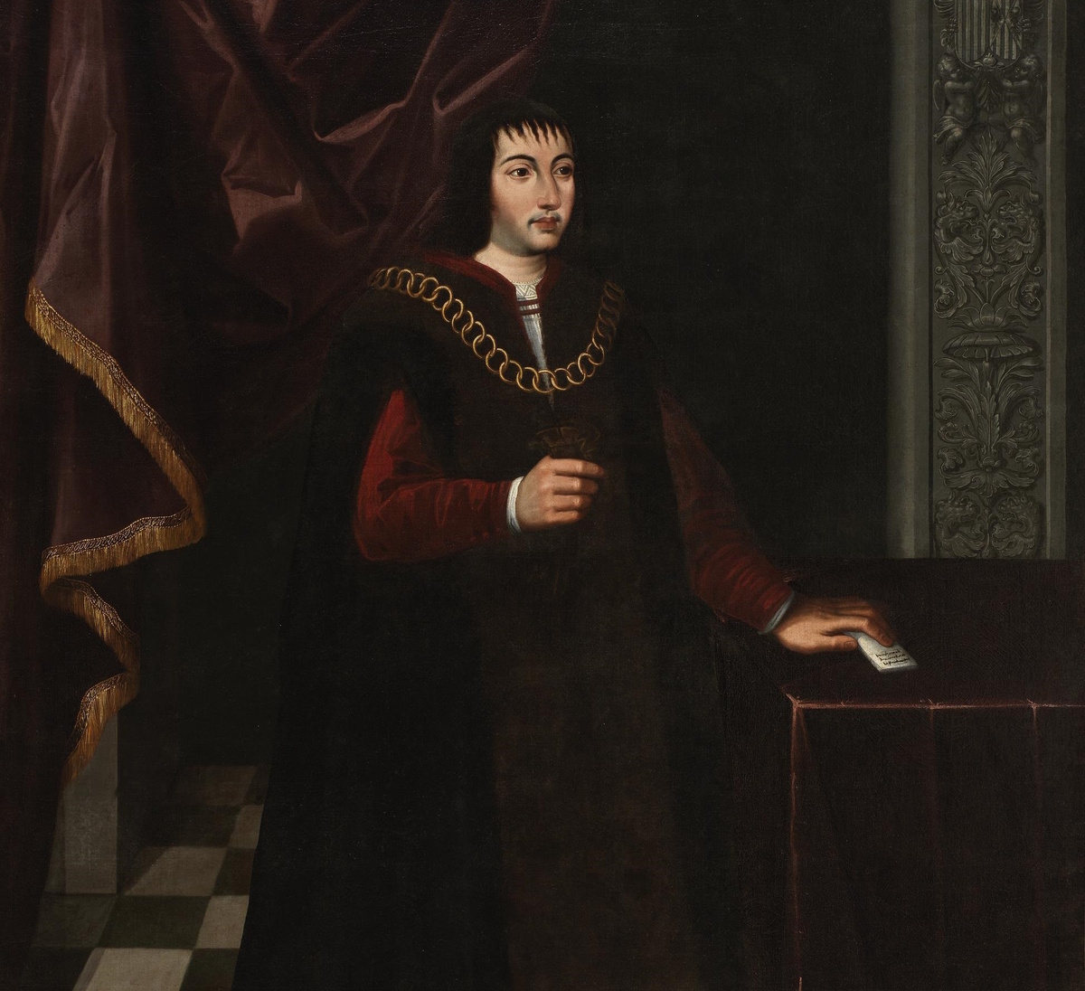 Artista desconhecido "Retrato de Fernando II de Aragão" / Museu do Prado, Espanha