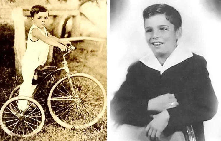 Питер Фальк в детстве
