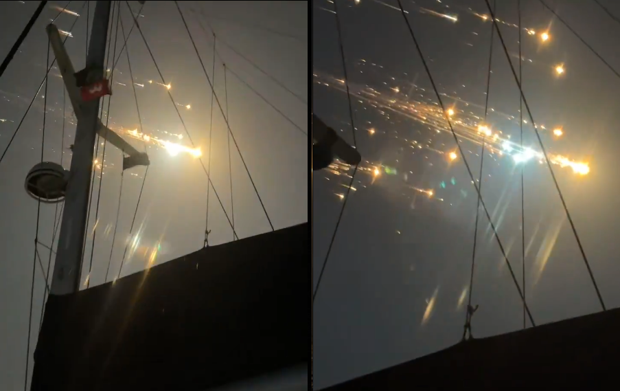 Starship сгорает