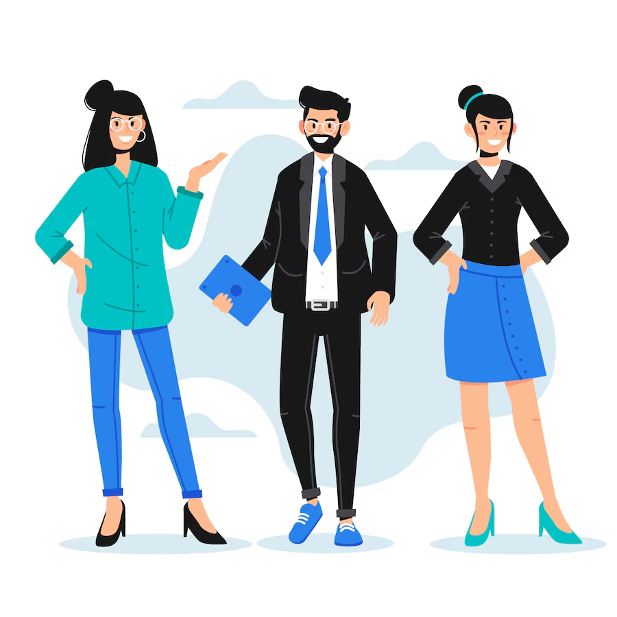 Источник изображения: freepik.com/free-vector/confident-people-collection_6438019.htm