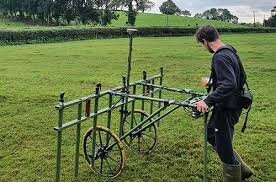 Зондирование земли георадаром