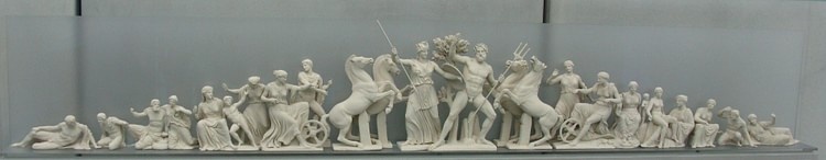 Западный фронтон Парфенона (реконструкция)