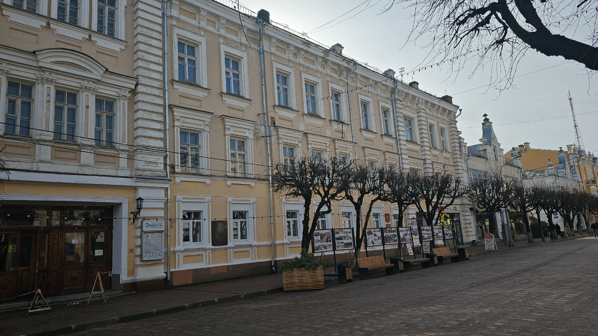 Экспозиция на ул. Ленина, посвященная Смоленску  1960-80х годов