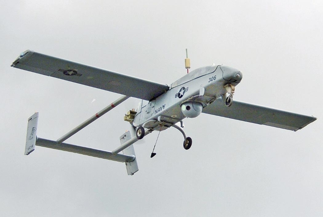 RQ-2 Pioneer в полете