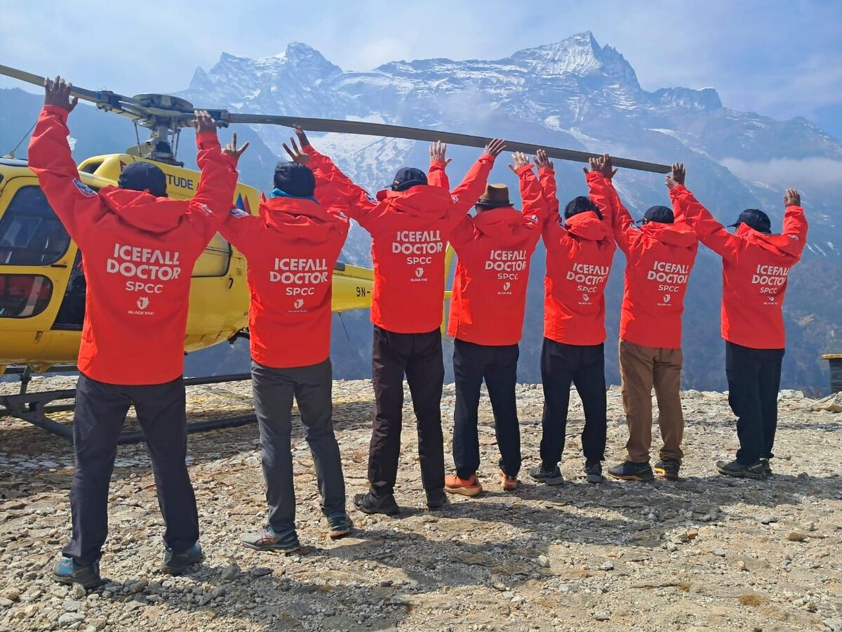 Доктора ледопада. Фото: Фото: SPCC