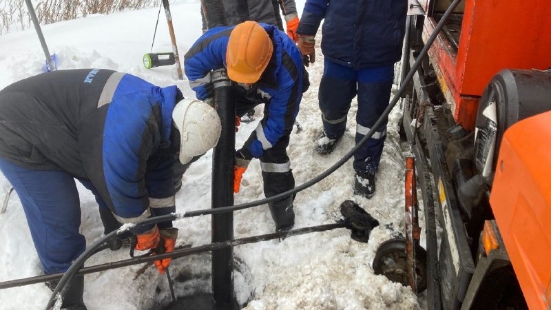    В Нижневартовске свыше 12,5 км засоров промыли за февраль