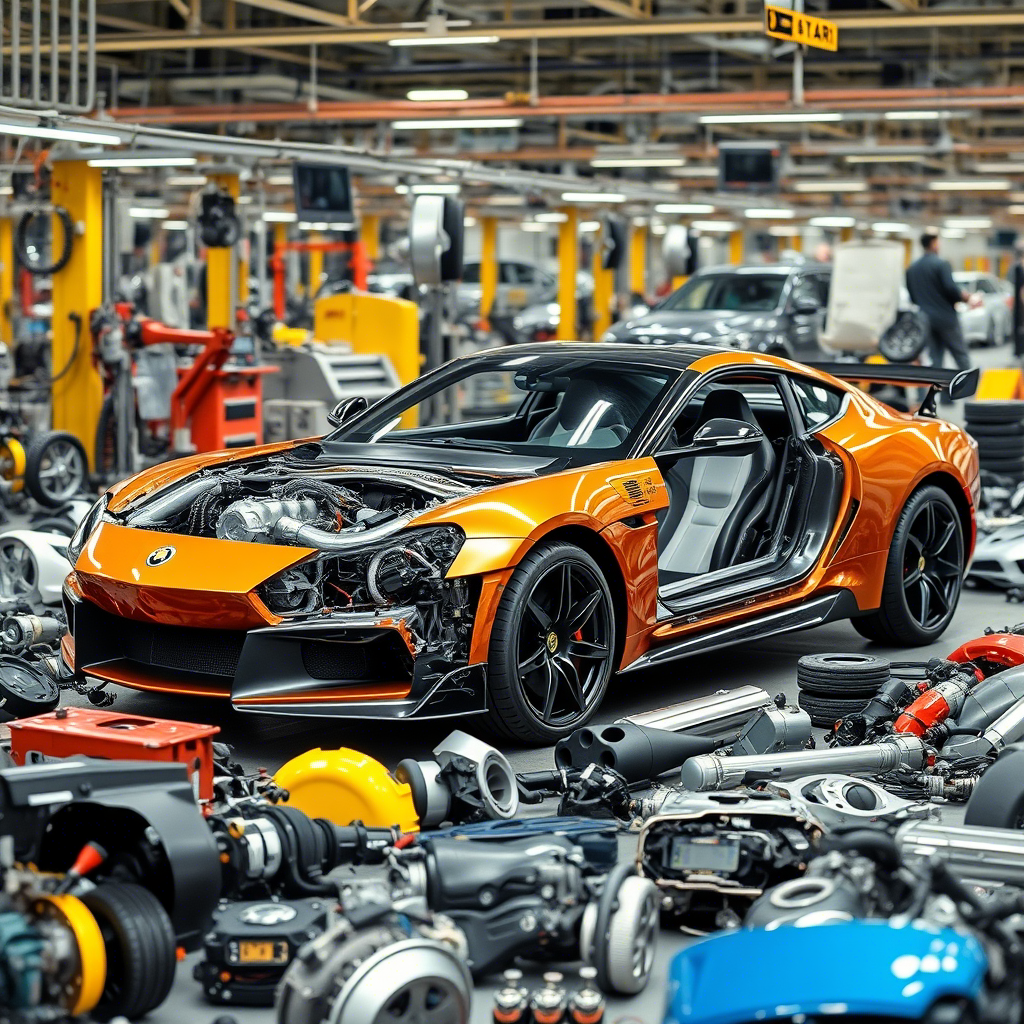 Спорткар сборка