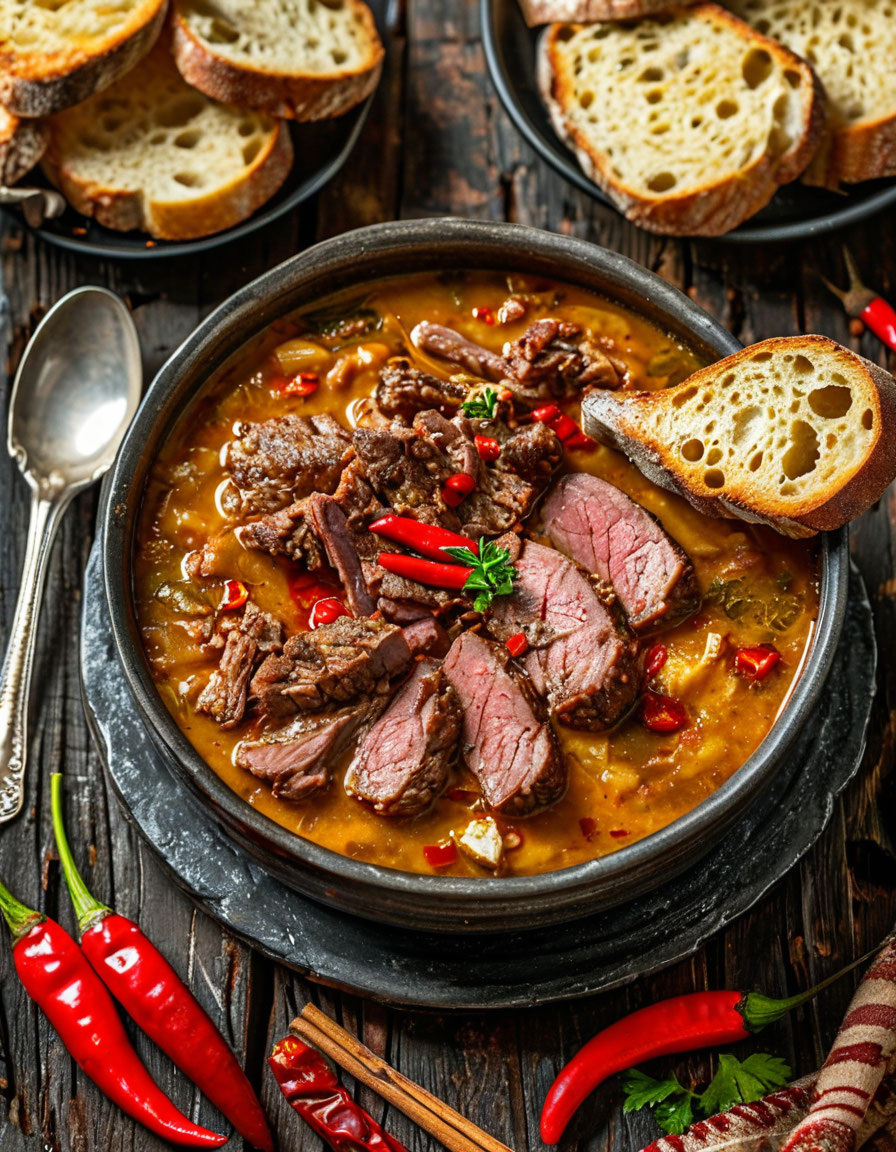 картинка создана автором с помощью нейросети для любителей остренького