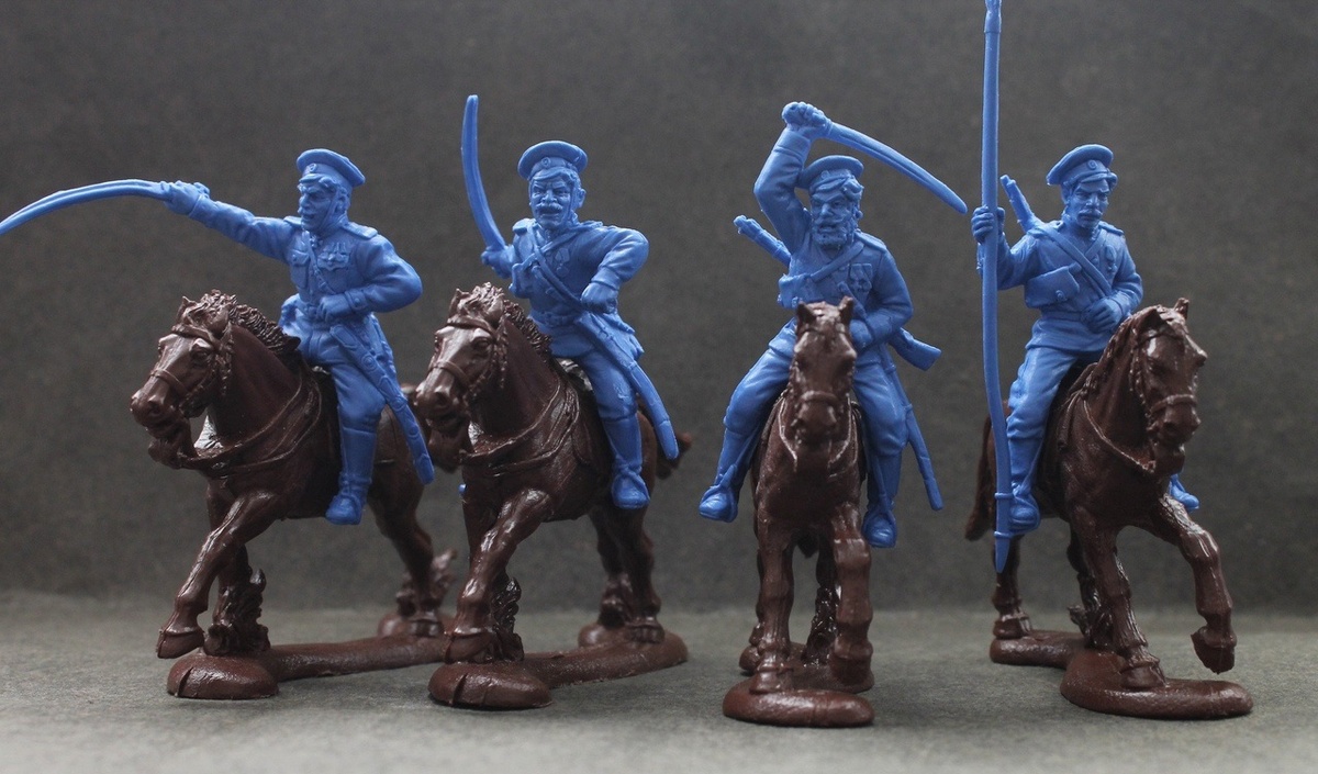 Набор Донские казаки в синем цвете