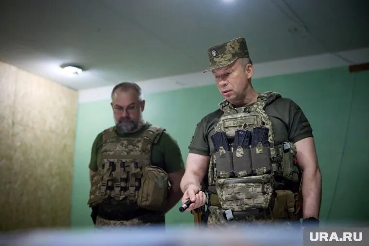 Сырский распорядился уволить генерал-майора Дмитрия Красильникова*. Фото: Официальный сайт президента Украины