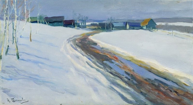 Алексей Степанов (1858-1923) «Март»