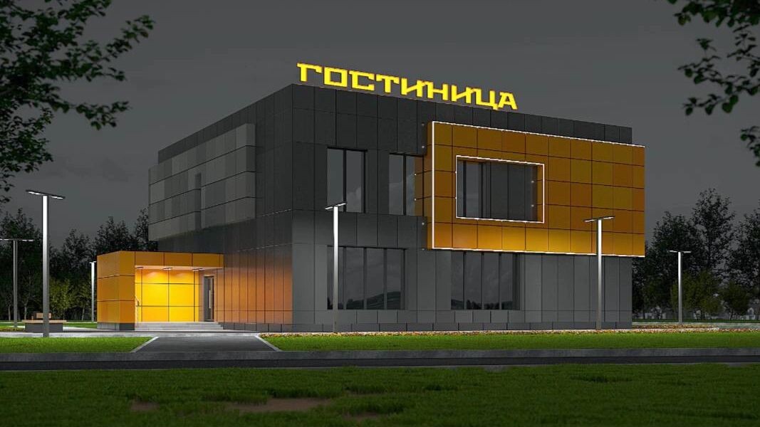    Проект гостиницы «Стоянов» в Новом Уренгое. Фото предоставлено Еленой Стояновой.