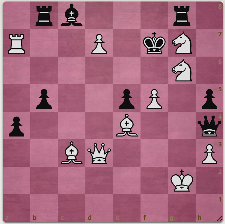 Мат в 1 ход, ход белых