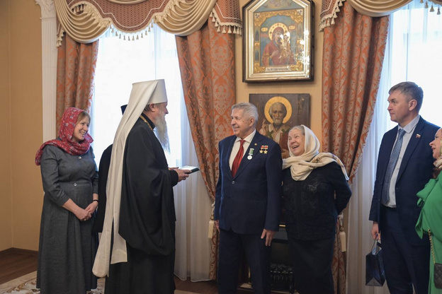    Виктору Савиных вручили медаль преподобного Трифона Вятского